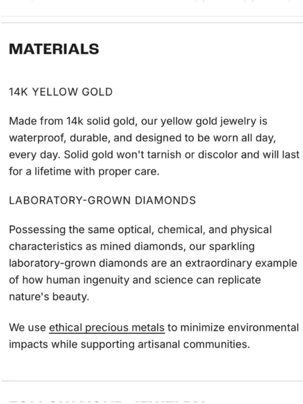 BRUNA THE LABEL LAB-GROWN DIAMOND LETTER CHARM - Picture 10 of 11